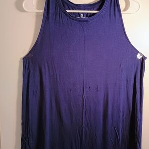 Stylish Navy Sleeveless Tank Top